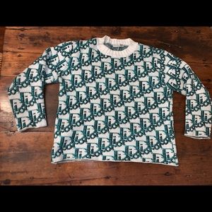 Dior All-Over Cashmere Sweater